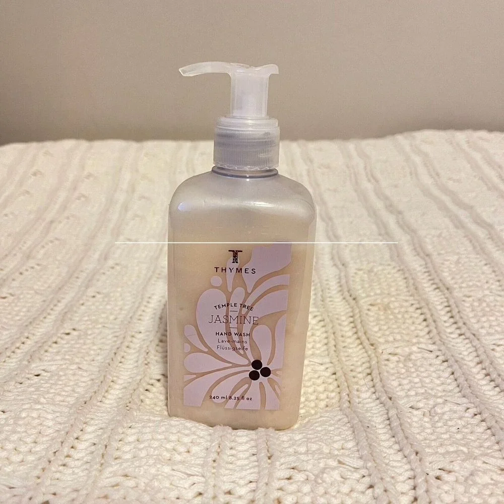 Thymes Jasmine Hand Wash Temple Tree 8.25 Oz Discontinued‎ OPEN 85% FULL